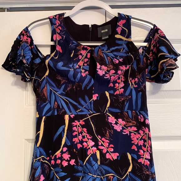 Anthropologie Maeve Elia Cold Shoulder Dress, size 6, EUC - Picture 3 of 12